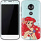 Disney The Little Mermaid Ariel Sparkles Art Moto E5 Play Skin